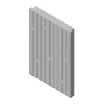 Šamotová deska KV DYNAMIC B 2G 35. 46. 01    